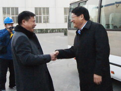 市委常委、高新區(qū)黨工委書記佘春明到沃爾華集團(tuán)考察調(diào)研工作